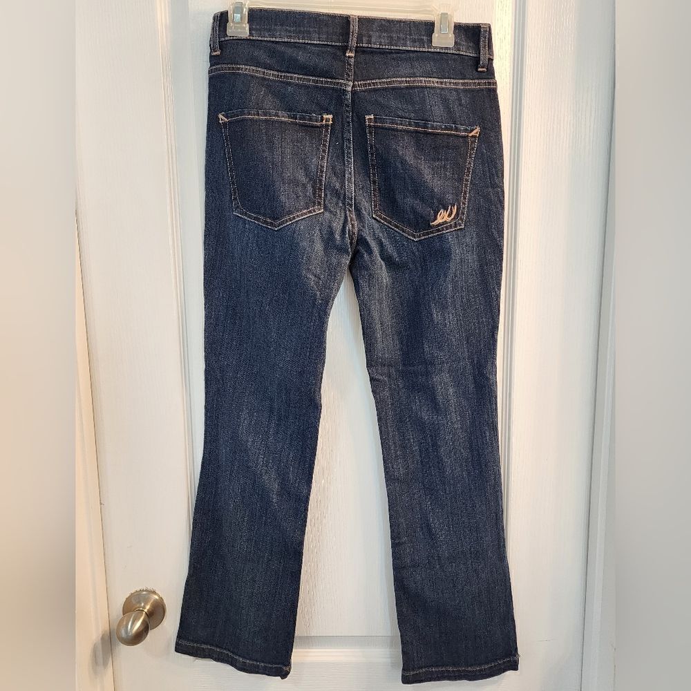 NWT Express Bell Crop High Rise Size 4 - Picture 2 of 4